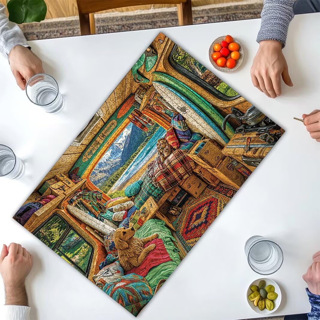 Puzzle Color, Puzzle 1000 sztuk dla dorosłych, prezent dla kobiet/mężczyzn