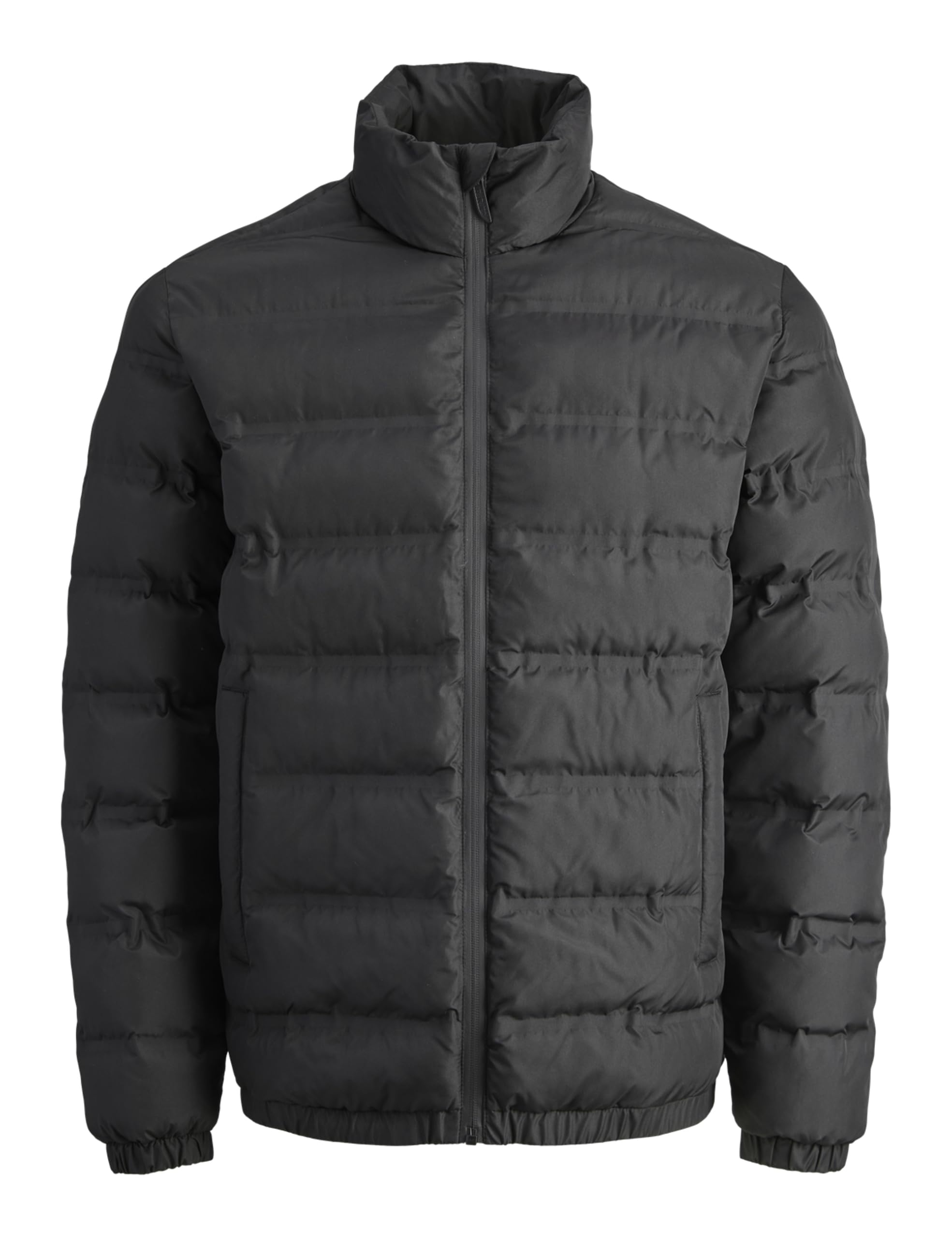 JACK & JONES Men's Jcofusion Heat Quilted Puffer Jacket Sn, Black, x_s, black, x_s