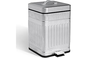 Small Trash Can with Lid for Outside - Dog Poop Disposal