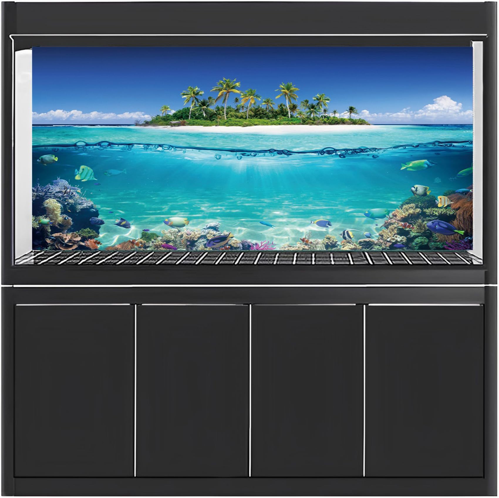 MIRRORANG 120x50cm Onderwater Aquarium Achtergrond
