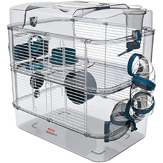 Zolux - Jaula para hámster, Ratones y gerbola RODY 3" Duo