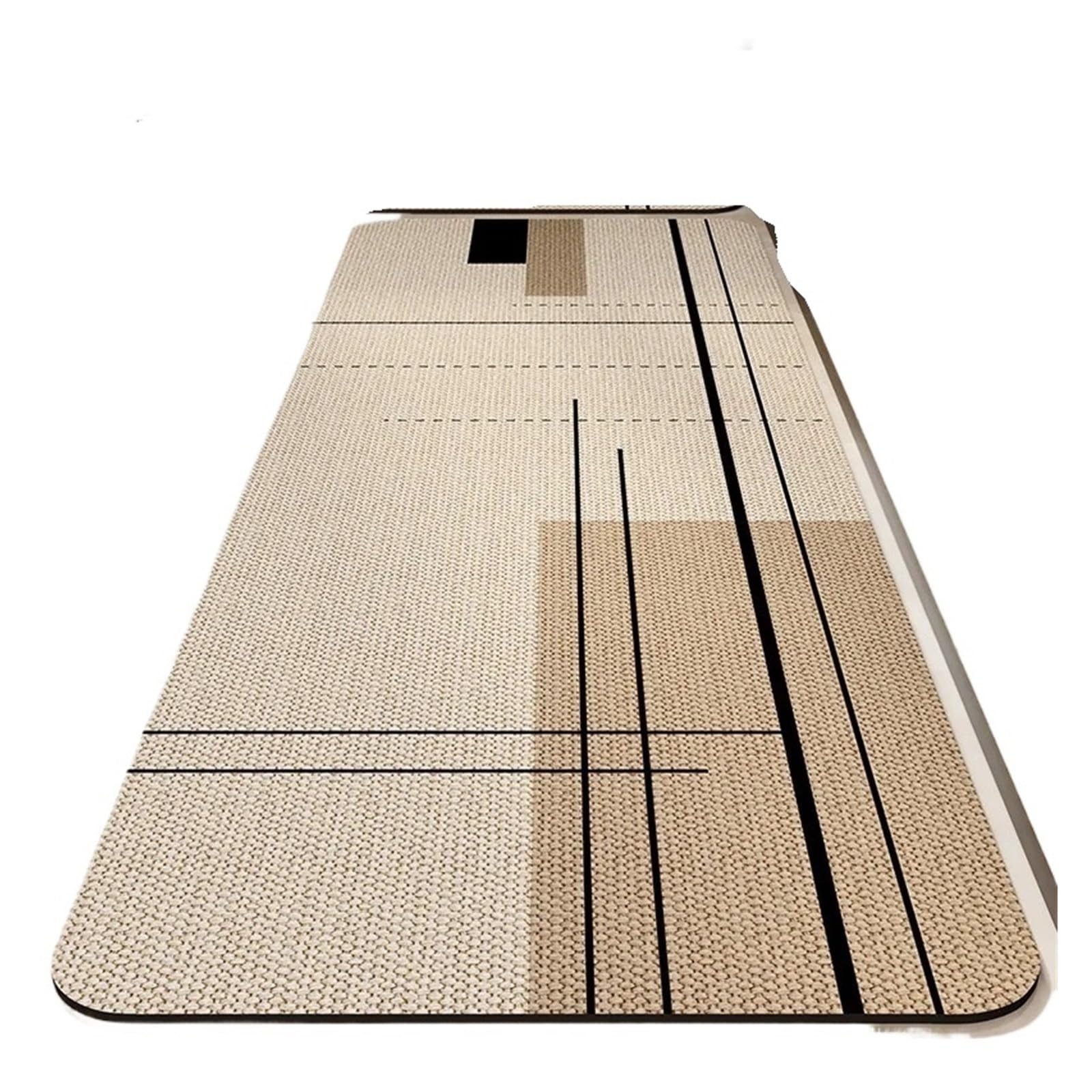 Tapis de cuisine absorbant 58x180cm, tapis de sol long coloris 07 antidérapant pour intérieur.