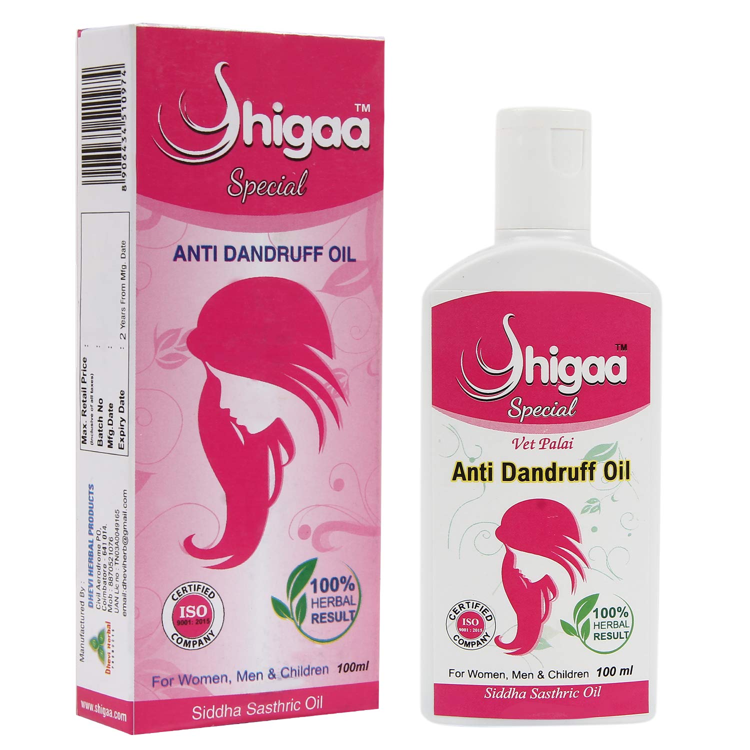Shigaa Special Anti Dandruff Oil, 100 ml