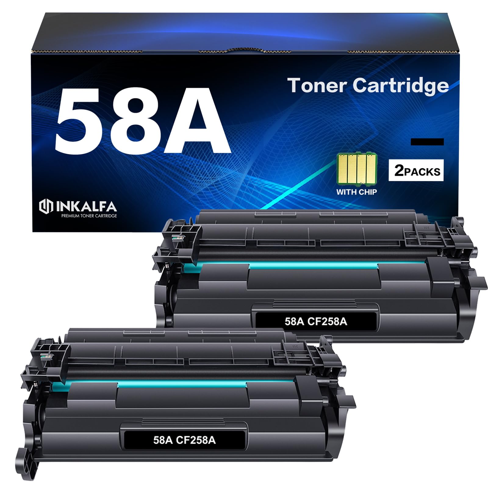 Amazon.co.jp: CF258A 58A トナーカートリッジ ブラック HP 58A CF258A 