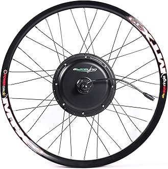 EBIKELING Waterproof Ebike Conversion Kit for Electric Bike 700C Rear Wheel Electric Bicycle Hub Motor Kit with Mountain Bike Rim 1500W 1200W 750W 500W Electric Bike Conversion Kit