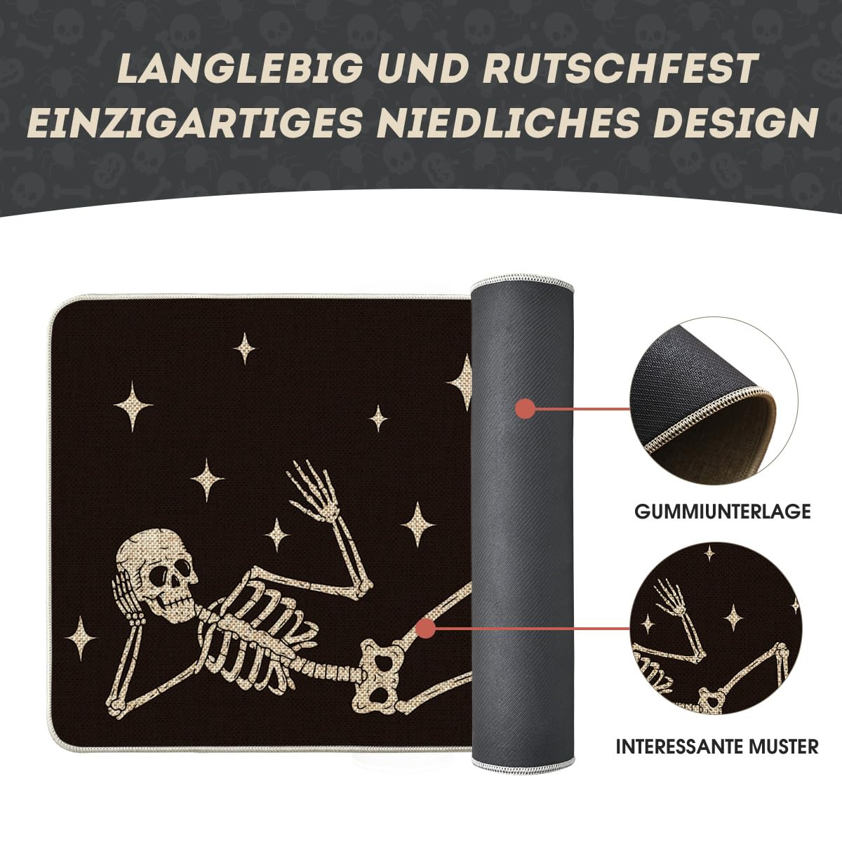 Artoid Mode Paillasson D'Halloween Boo Geist - Décoration