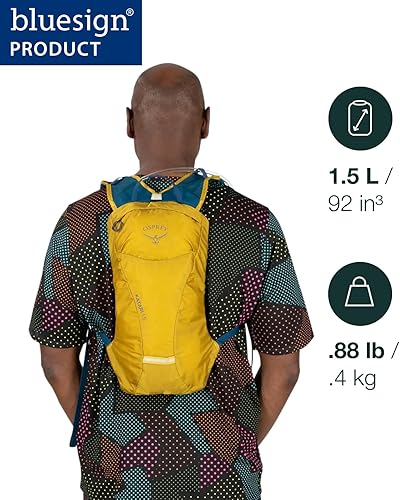 Miniatura 2 de Osprey Katari 1.5L Mochila de ciclismo para hombre con depósito hidráulico, color negro