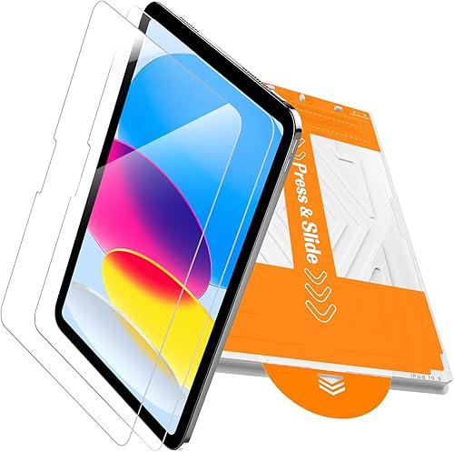 Vista 18 de PandaShield Paquete de 2 Protectores de Pantalla de Vidrio Templado 9H+ para iPad Air M3/M2 (11 pulgadas, 7ª/6ª Gen, 2025/2024) - Caja de HD