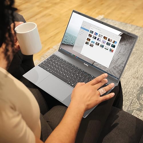 Miniatura 9 de Computadora portátil con Windows 11 2024, pantalla IPS de 15.6 pulgadas, 1920 x 1080, Coolby 16 GB DDR4 RAM / 512 GB SSD, computadora portátil con