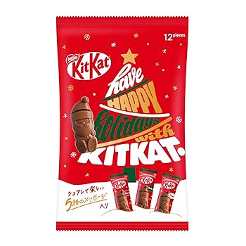 Amazon.co.jp: ネスレ キットカット ホリデイサンタ シェア
