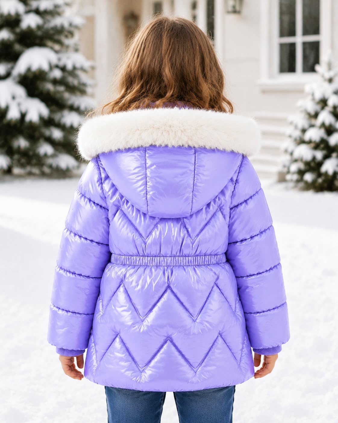 Ohrwurm 3T 4T 5T 6T Toddler Girls Winter Coat Jacket Outwear Clothes Warm Overcoat Snowsuit Puffer Parka Fur Lined Hood Kids
