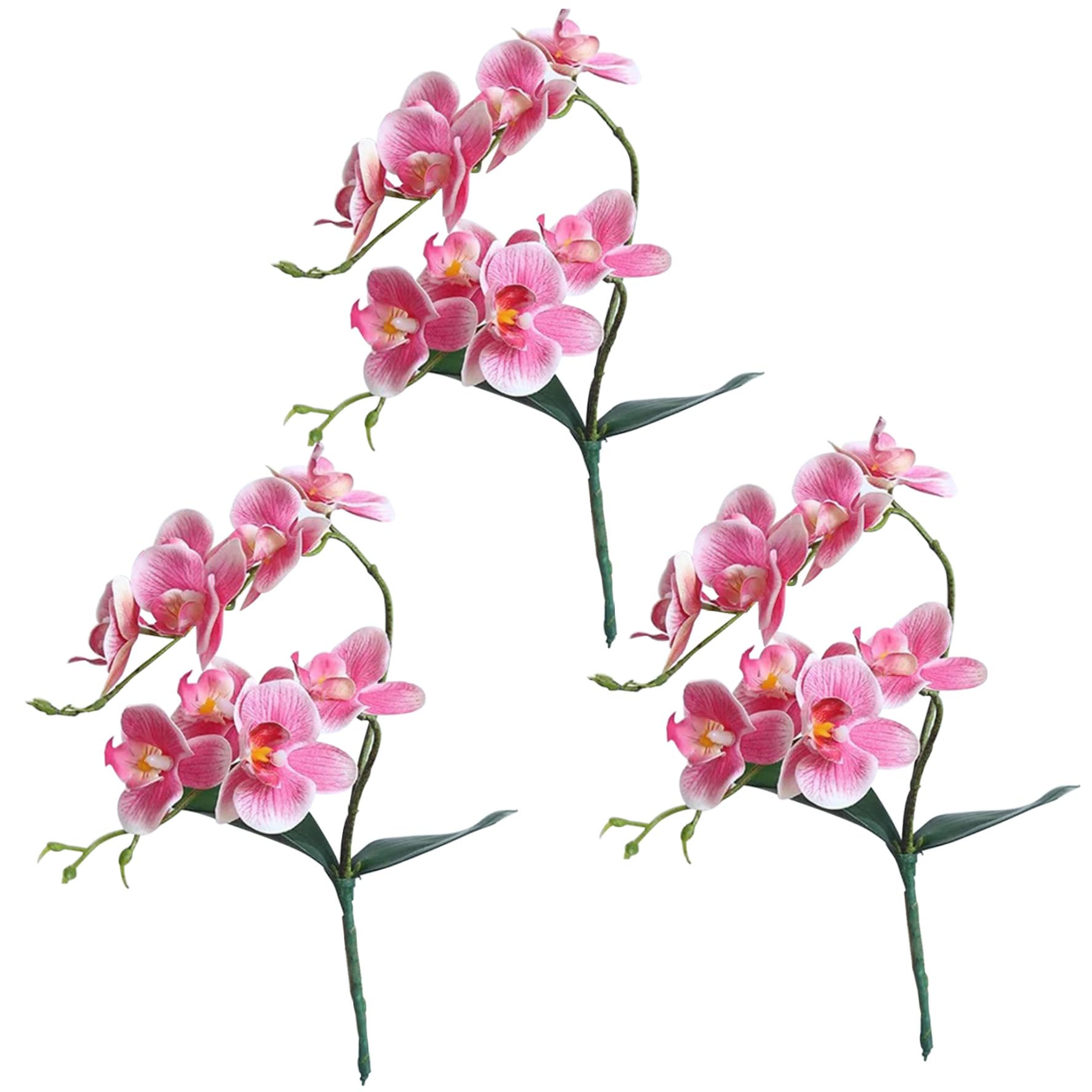 Orchidée artificielle réaliste de 18 pouces pour salon Style2