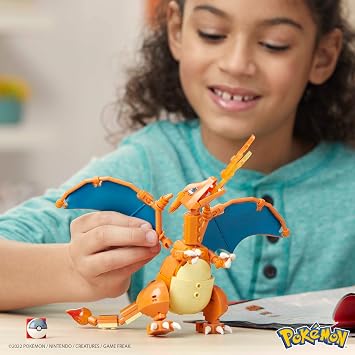 Mega Bloks MEGA Pokémon Charizard Figürü, 8 yaş ve üzeri, GWY77