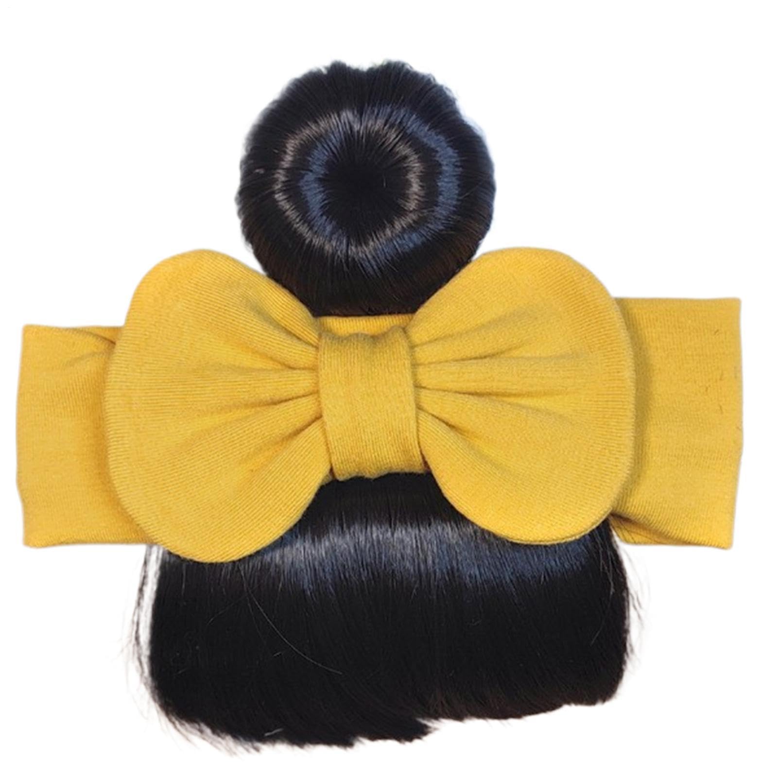 Diadema con flequillo postizo para mujer accesorio de pelo cómodo 8