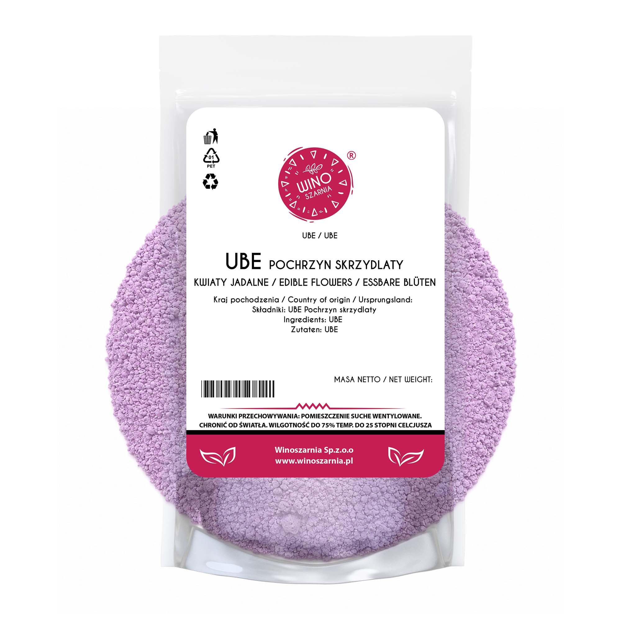 MATCHA fioletowa UBE pochrzyn skrzydlaty w proszku 1kg