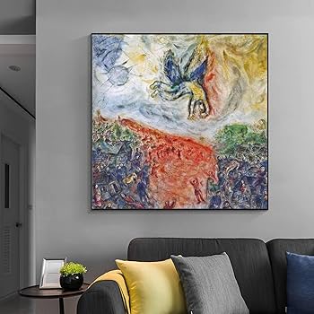 Amazon.co.jp: マルク・シャガールのポスターと版画《イカロスの墜落