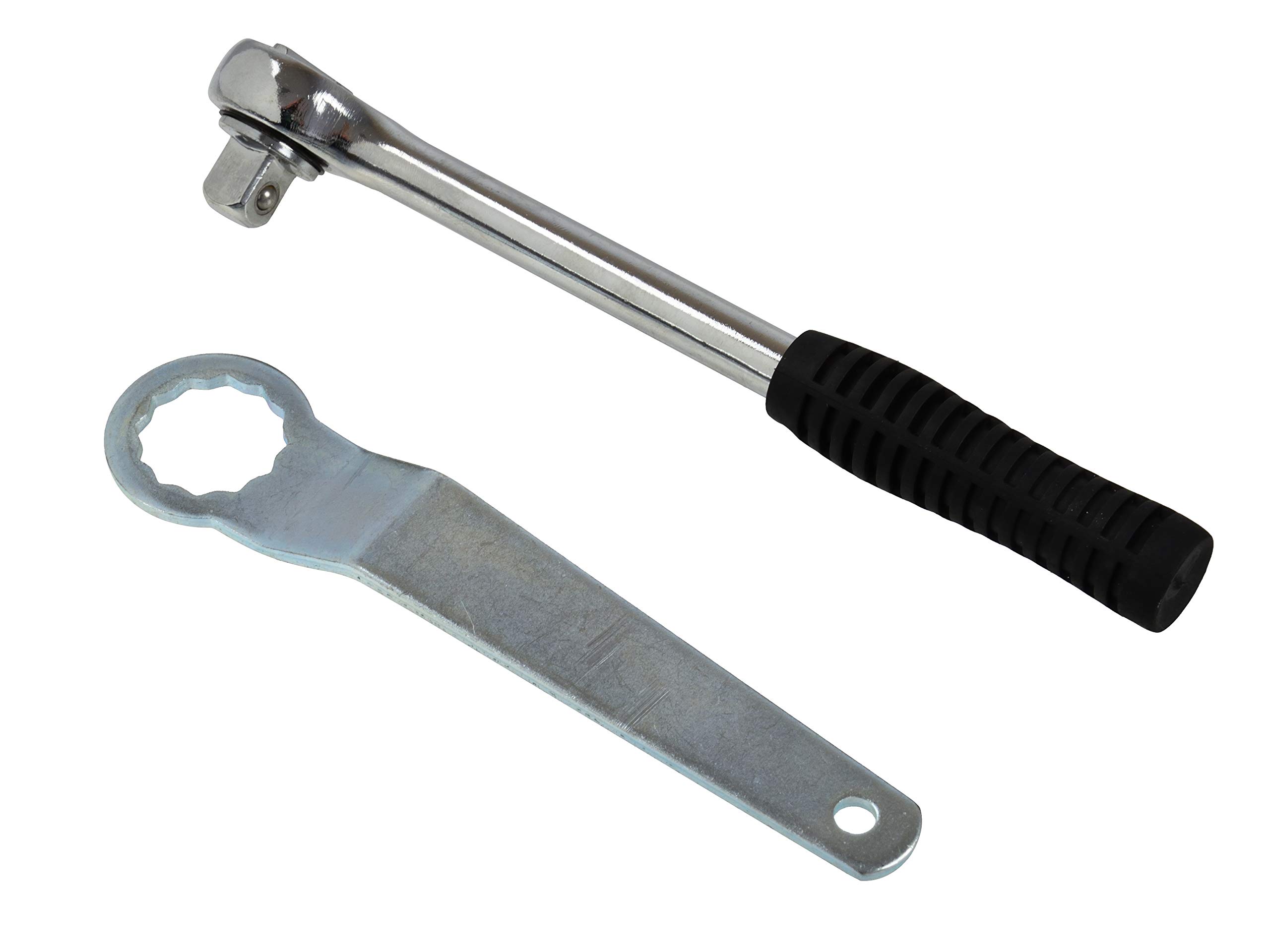 BSD Jeu de Clés de Filtre à Huile - Set de Outils pour Filtres à Huile, Outils de Démontage de Filtre à Huile - 1/2” Carré - 65-101mm - 23 Pièces