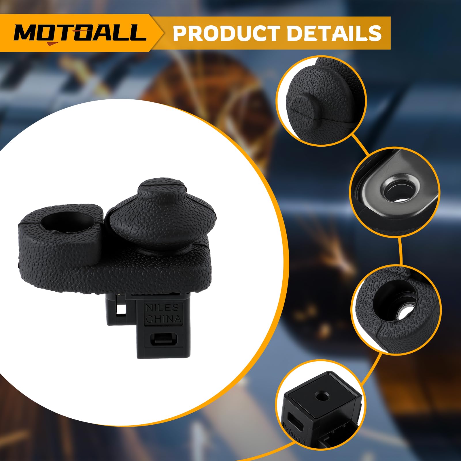 Amazon.com: MOTOALL Door Jamb Ajar Sensor Lamp Switch Replaces