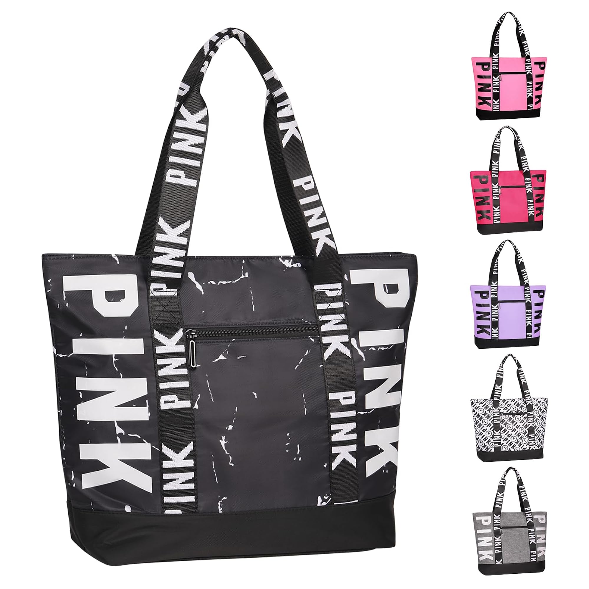 Women's Large Waterproof Beach Tote Bag for Daily Use