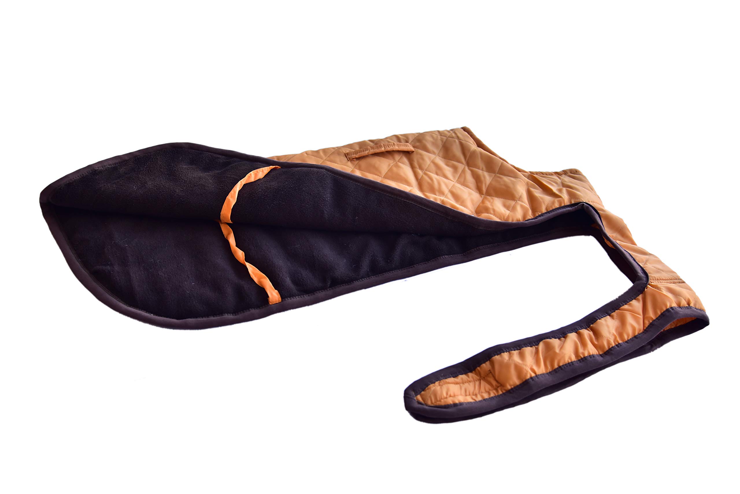 Best Dogista Winter Dog Coat Jacket with Heavy Fur Ultra Warm Wind & Water Proof in Quilted Stitch Line Cloth Mustard 26 inch Large (B08LPCHDRH) Amazon Price History, Amazon Price Tracker