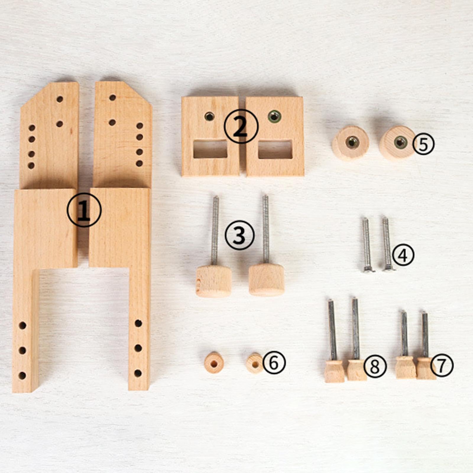 Harilla Bastidor de Bordado de Madera Profesional para Costura, de de para Acolchado DIY, con Soporte