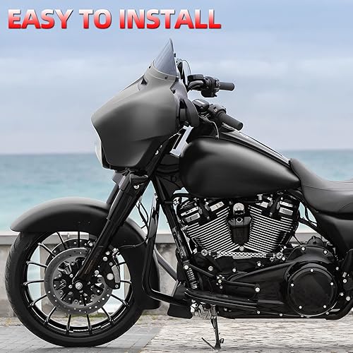 Vista 33 de Amazicha Cambio de palanca de cambios negro compatible con Harley Davidson Electra Glide Street Glide Tour Glides Trikes 1980-2023