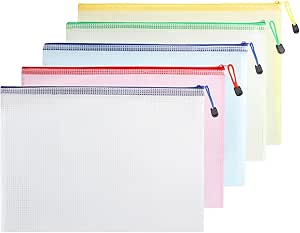 A4 Zip Wallets, 12pcs Blue Plastic Wallets Folders, Document Folder - View #11