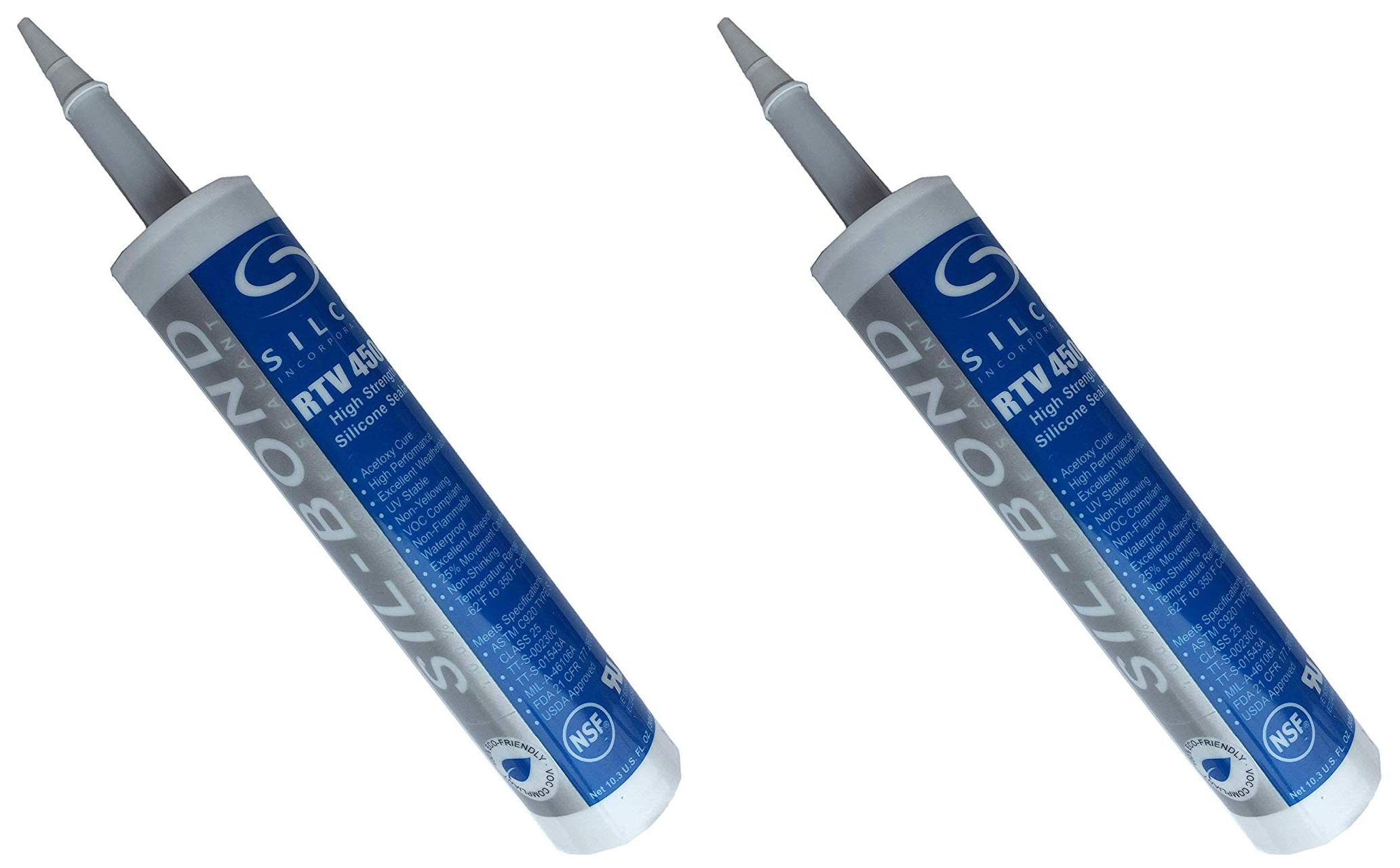 Food Grade NSF FDA RTV Silicone Sealant Adhesive Clear 10.3oz (?w? ???k)