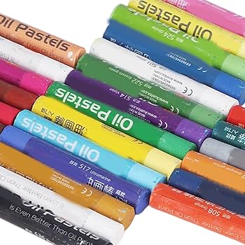 オイルパステル画 二ューヨーク オイルパステル画 二ューヨーク