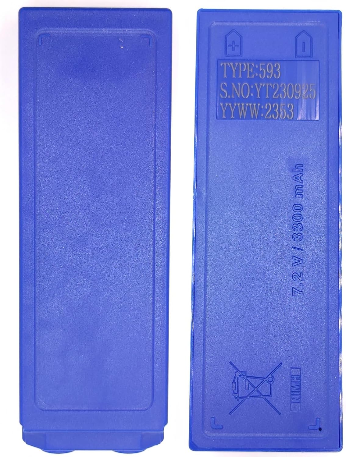 (2-Pack) Crane Remote Control Battery for Scanreco 593/592/590/960 7.2V 3300mAh Rechargeable Battery, for SCANRECO 16131 17162 GP222101