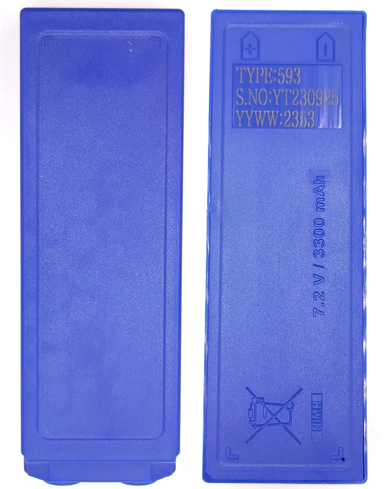 Zivases (2-Pack) Crane Remote Control Battery for Scanreco 593/592/590/960 7.2V 3300mAh Rechargeable Battery, for SCANRECO 16131 17162 GP222101