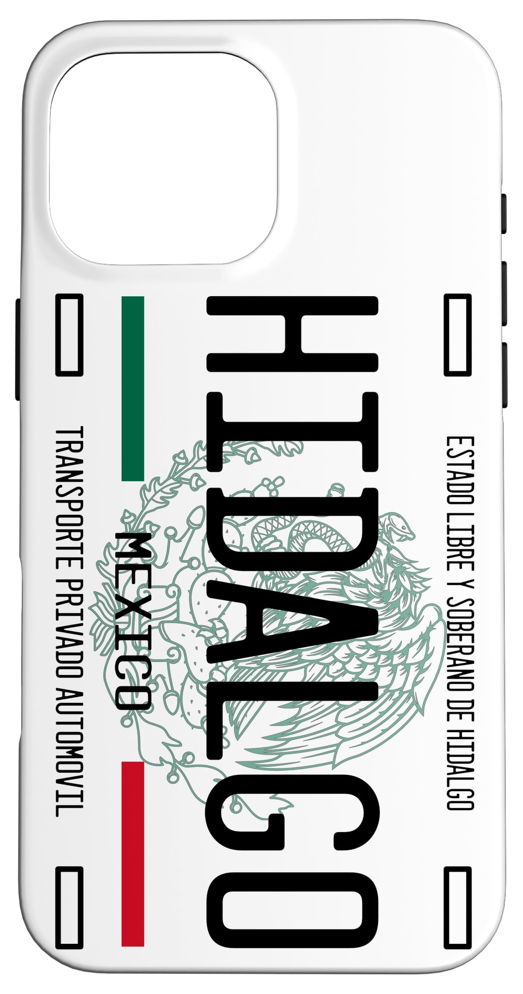 iPhone 16 Pro Max Hidalguense Hidalgo License Plate Phone Case