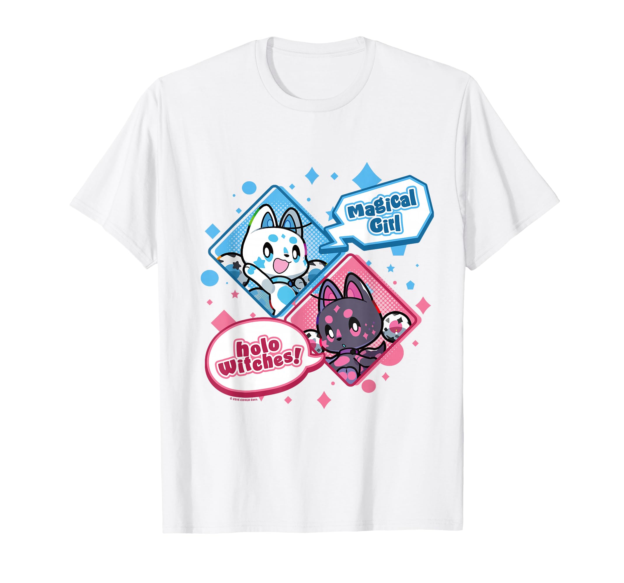 Amazon | 魔法少女ホロウィッチ！ アエル＆ラグ Tシャツ | Tシャツ
