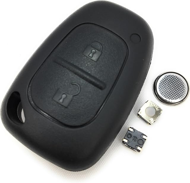 Automobile Locksmith DIY Repair Kit - for Vauxhall Renault Nissan 2 button remote key refurbishment