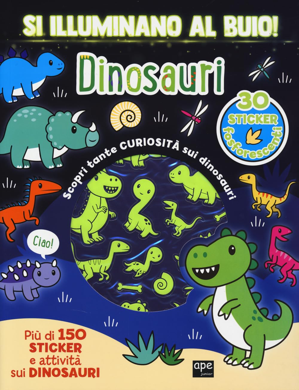 Dinosauri. Si Illuminano Al Buio! Ediz. A Colori - 4