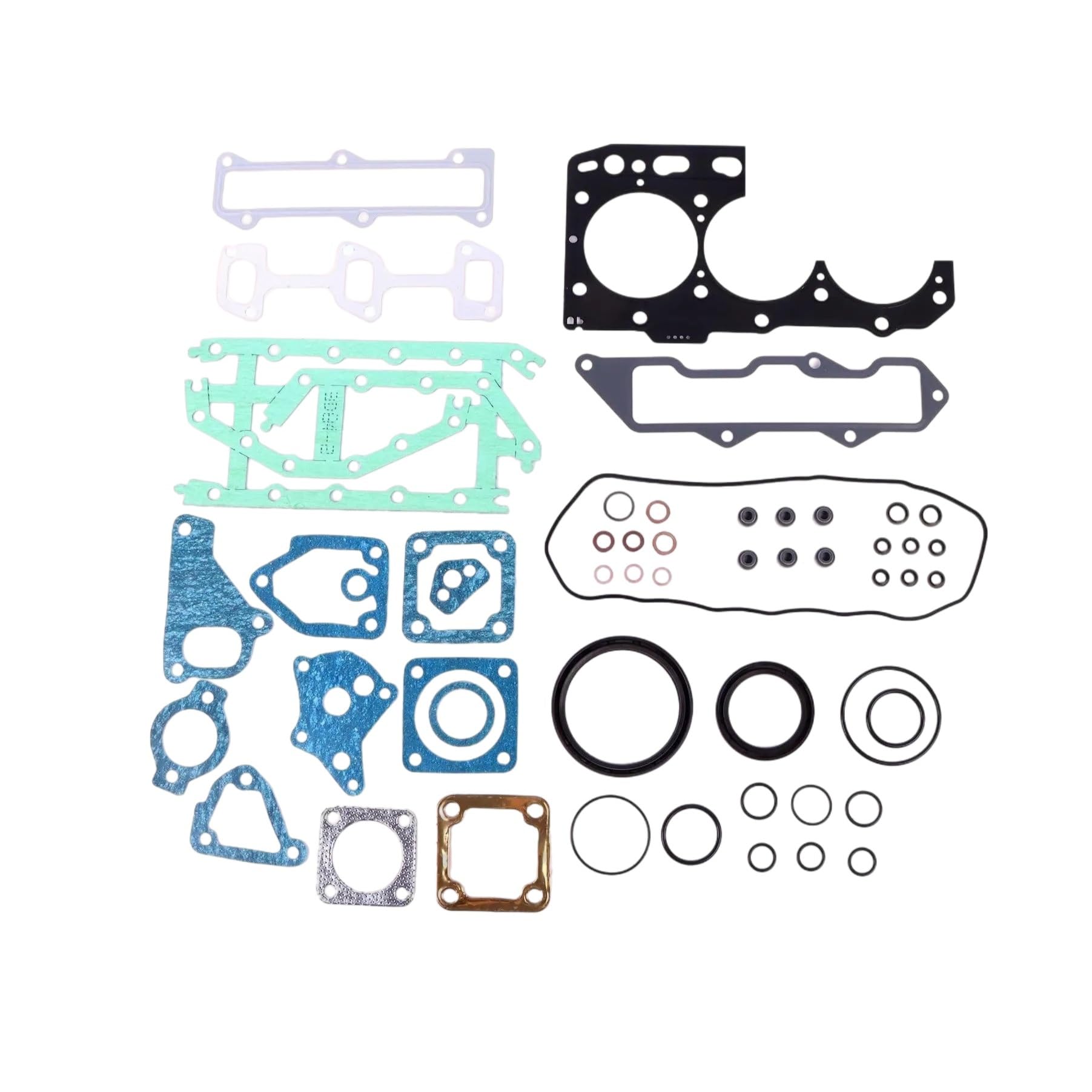 SINOCMP YM729150-92910 YM129001-01340 Kit de juntas de revisión del motor compatible con Yanmar 3TNV88 miniexcavadora cargadora de dirección carretilla elevadora