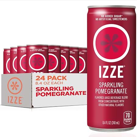 Amazon.com: IZZE Sparkling Juice Beverage Blend, Apple, No Sugar