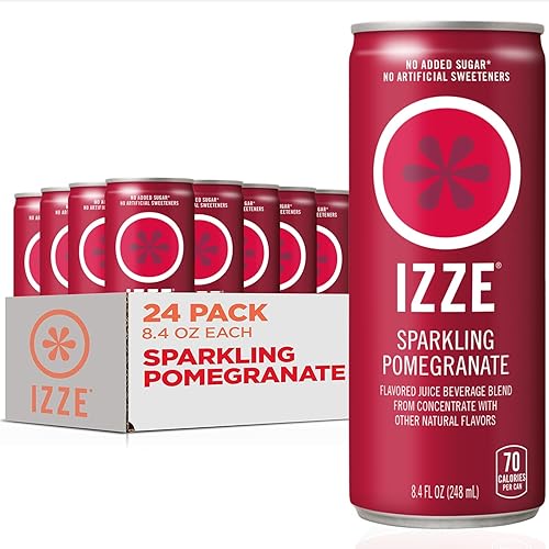 IZZE - Jugo con gas, paquete con 4 variedades de sabores