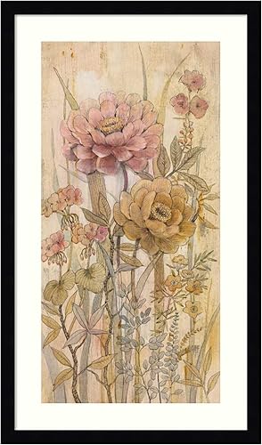 Miniatura 11 de Amanti Art Lienzo decorativo para pared de 36 x 20 pulgadas, diseño floral Chinoiserie II por Tim O'Toole, arte de pared de flores, decoración