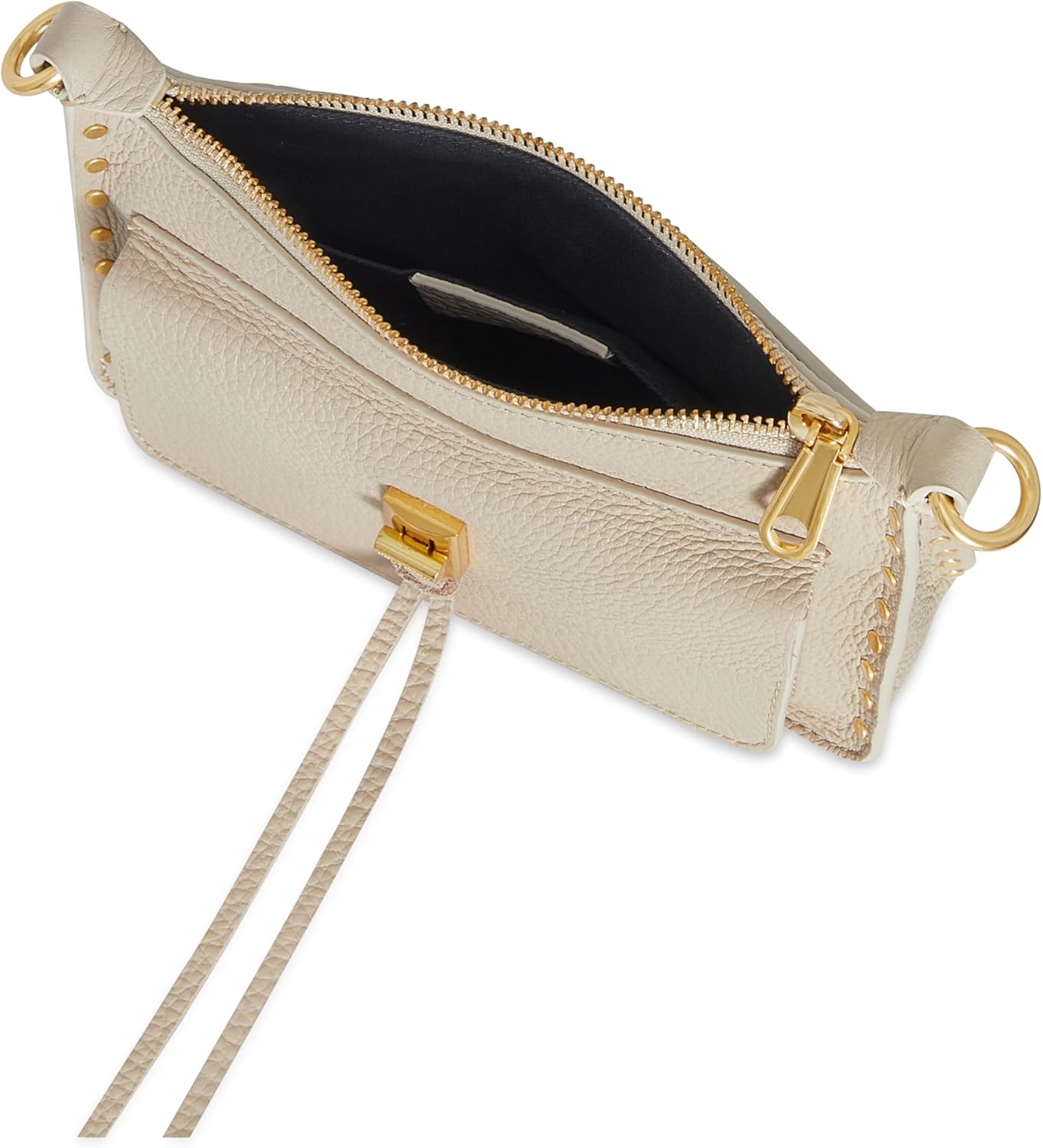 Rebecca Minkoff Womens Darren Mini Top Zip Xbody - Image 3