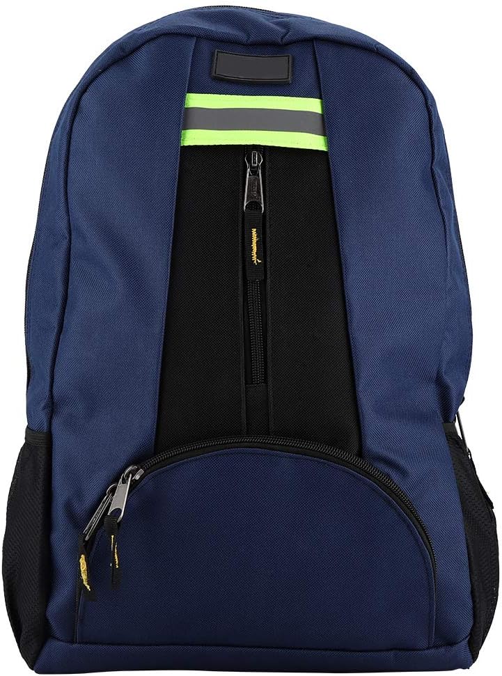 Tools Backpack,1680D Oxford Cloth Fabric Waterproof Multi-pocket 15kg High Load Capacity Tools Backpack Wear-Resistant Bag for Electrician Plumber Repairman(Blue)