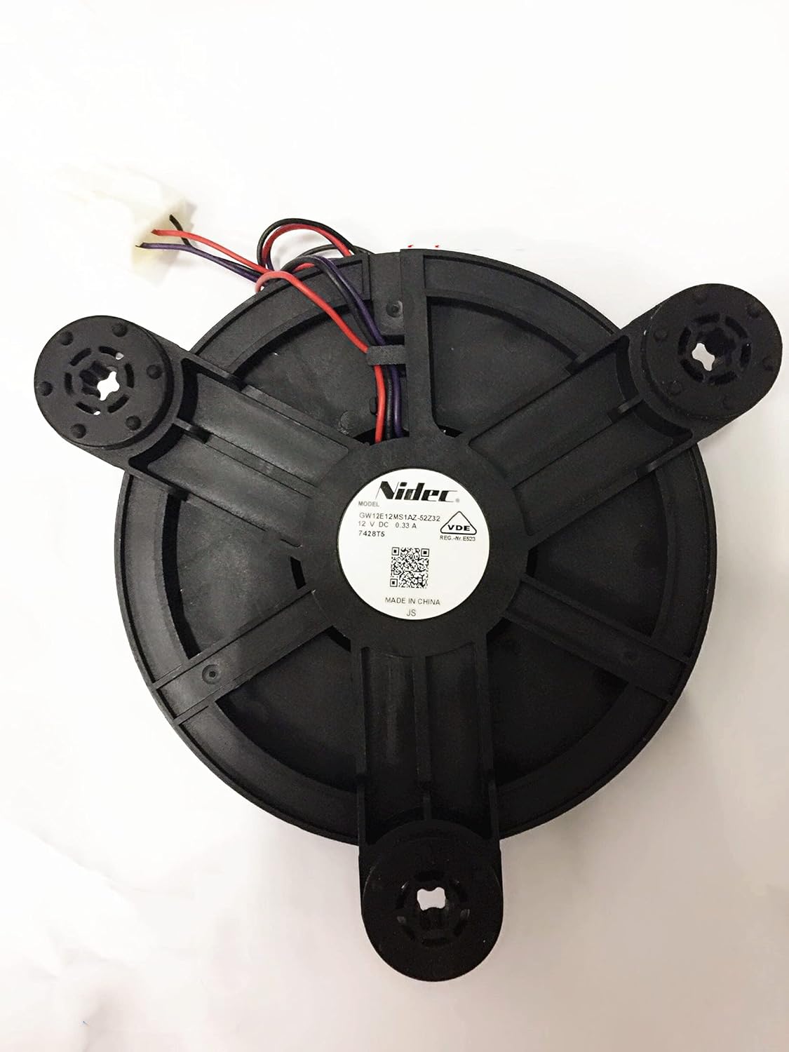 Refrigerator Cooling Fan GW12E12MS1AZ-52Z32 DC 12V 0.33A Fan Motor