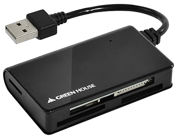 Amazon | グリーンハウス SDXC対応USB2.0カードリーダ/ライタ