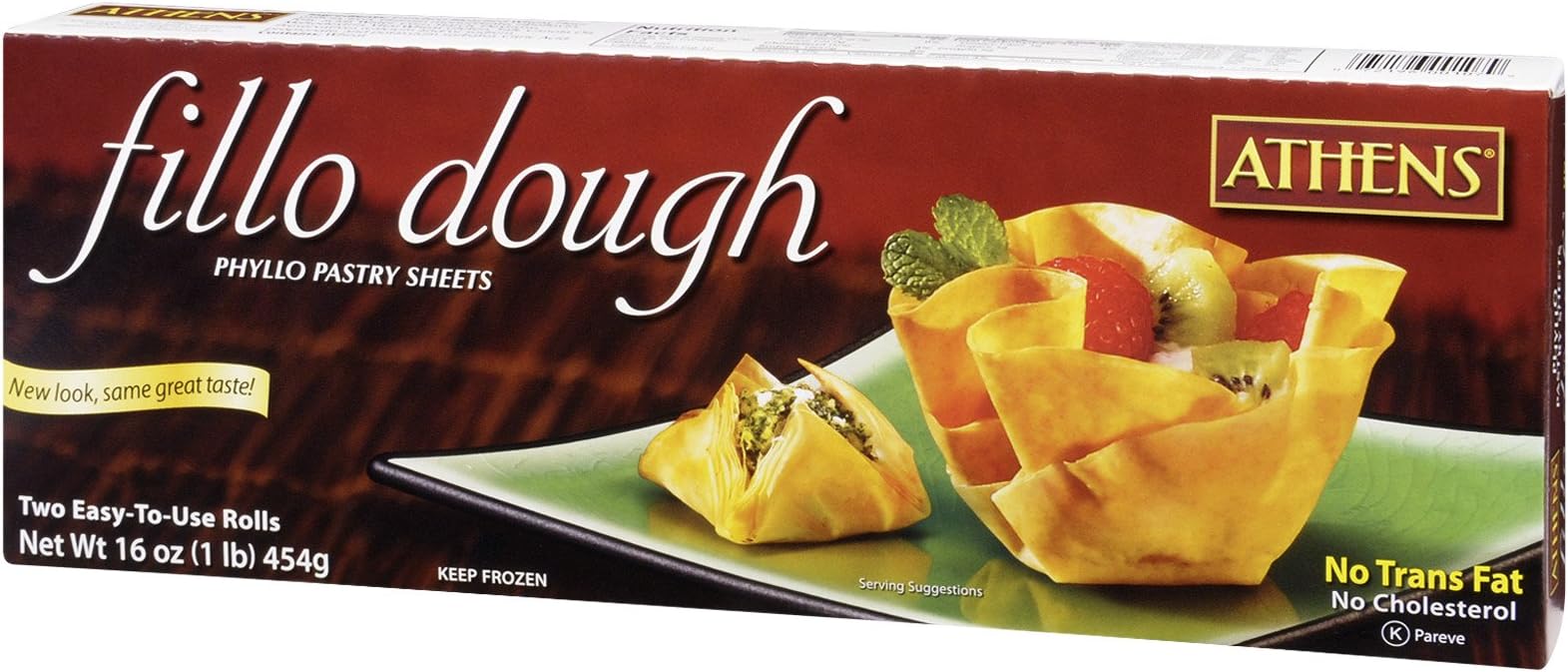 Athens Fillo Dough Pastry Sheets, 16 Ounce (Pack of 12)