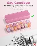 Pillex Pill Organizer, Am & Pm Pill Organizer 7 Days, Weekly Pill Case 2 Times a Day, Pill Box 7 Day, Medicine Organizer for Travel, Vitamins, Fish Oils, Supplements