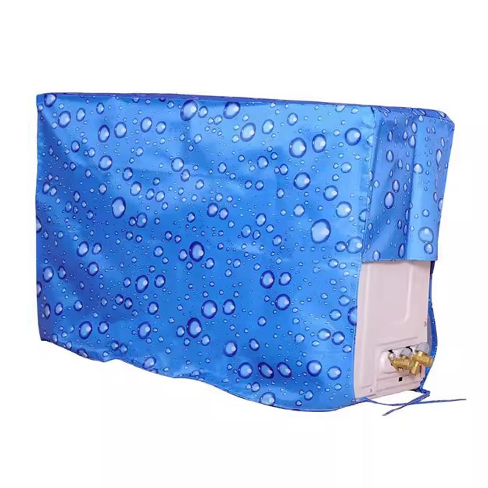 BTYQKZVPM Ultra Thin Flat Washers, Outdoor Air Conditioner Cover Oxford Fabric(Blu,90x60x35cm)