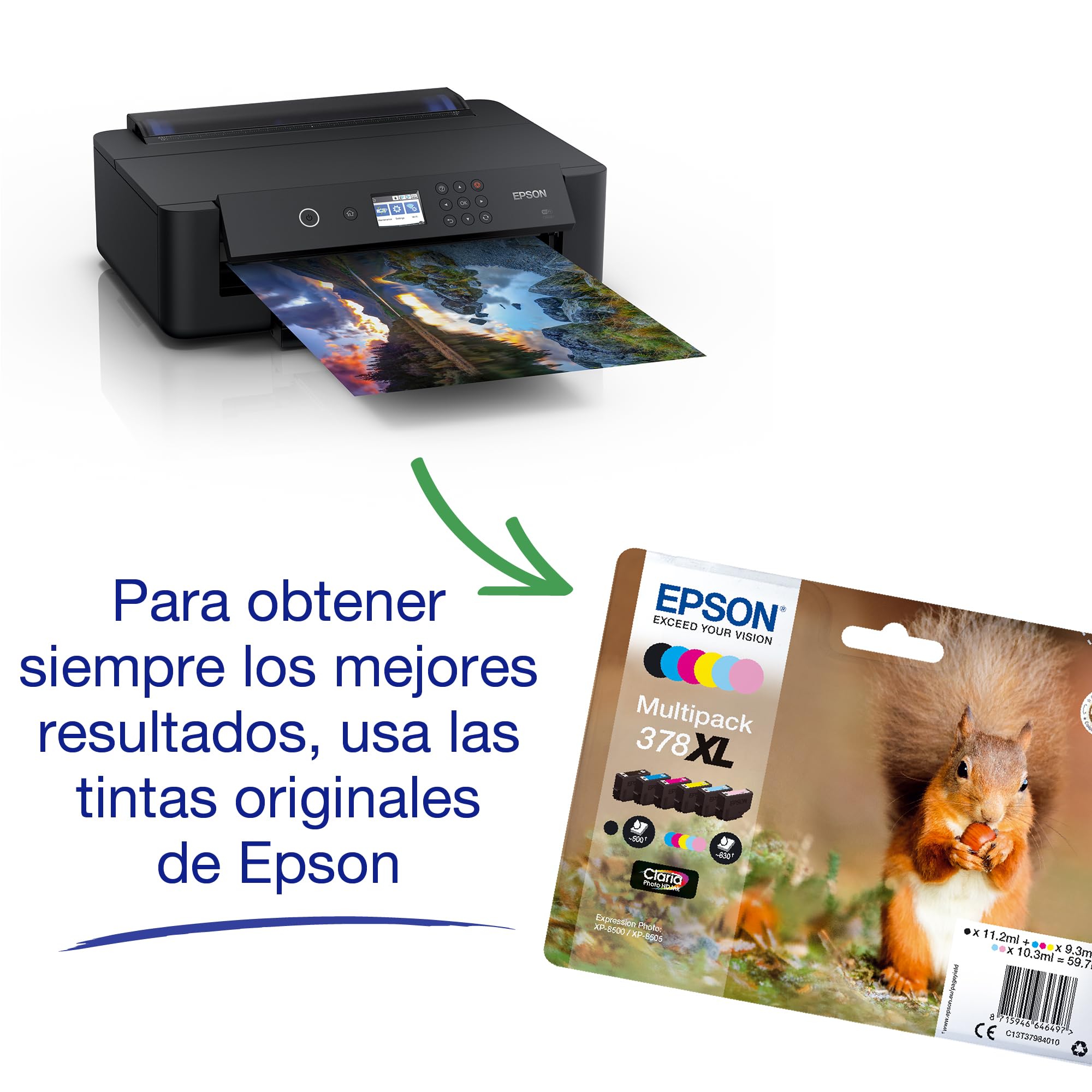Epson Impresora de inyección de Tinta multifunción Expression Photo HD XP-15000 A3+ con conectividad inalámbrica