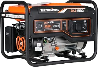 4500 Watt Portable Generator 4 Stroke 233 cc Engine Gas Powered Open Frame
