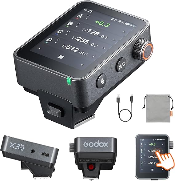 GODOX X3-N draadloze flitsertrigger, Flash Trigger TTL autoflash, groot