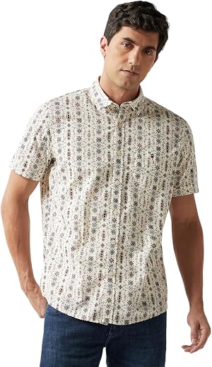Louis Philippe Men's Slim Fit Shirt